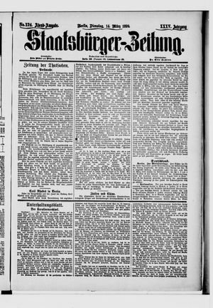 Staatsbürger-Zeitung vom 14.03.1899