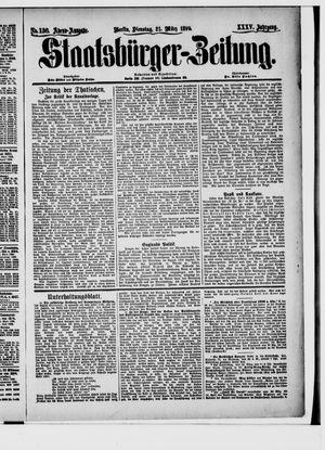 Staatsbürger-Zeitung on Mar 21, 1899