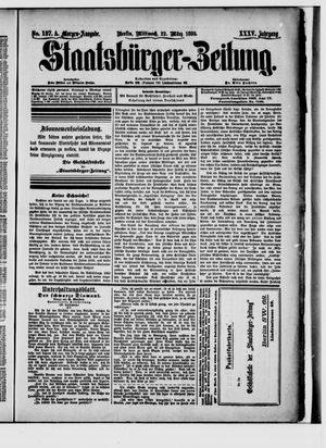 Staatsbürger-Zeitung vom 22.03.1899