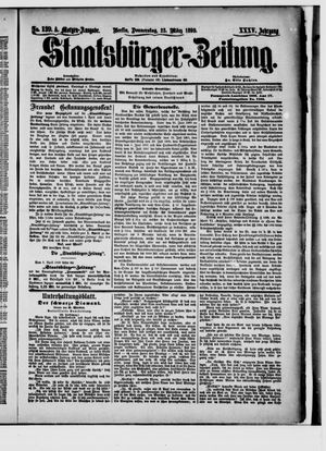 Staatsbürger-Zeitung on Mar 23, 1899