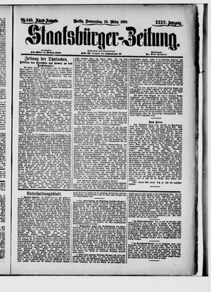 Staatsbürger-Zeitung vom 23.03.1899