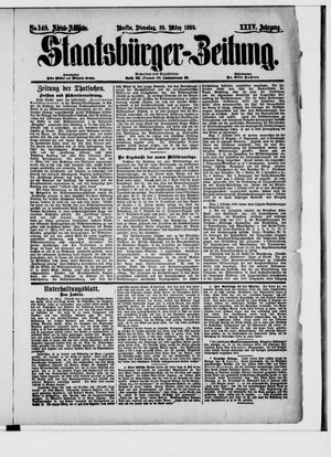Staatsbürger-Zeitung on Mar 28, 1899