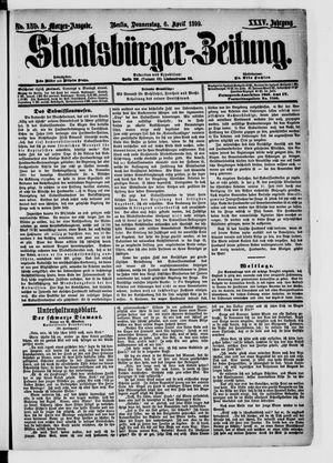 Staatsbürger-Zeitung on Apr 6, 1899
