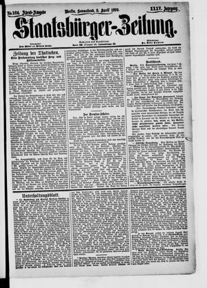 Staatsbürger-Zeitung on Apr 8, 1899