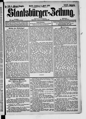 Staatsbürger-Zeitung on Apr 9, 1899