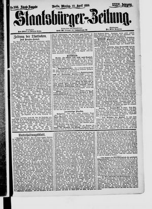 Staatsbürger-Zeitung on Apr 10, 1899