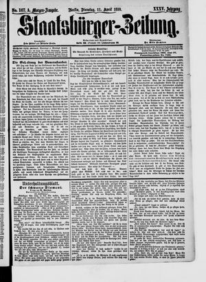 Staatsbürger-Zeitung vom 11.04.1899