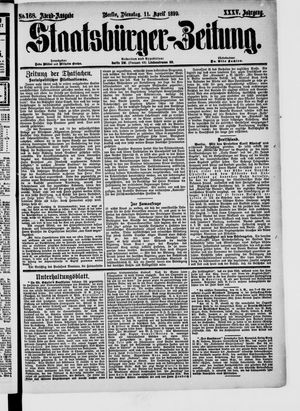 Staatsbürger-Zeitung on Apr 11, 1899