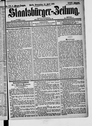 Staatsbürger-Zeitung on Apr 13, 1899
