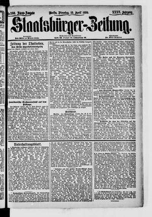 Staatsbürger-Zeitung vom 18.04.1899