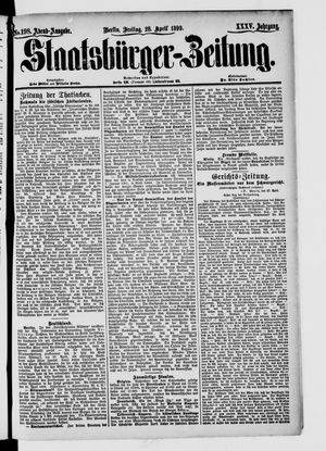 Staatsbürger-Zeitung on Apr 28, 1899