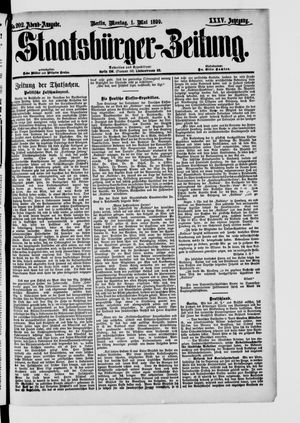 Staatsbürger-Zeitung vom 01.05.1899