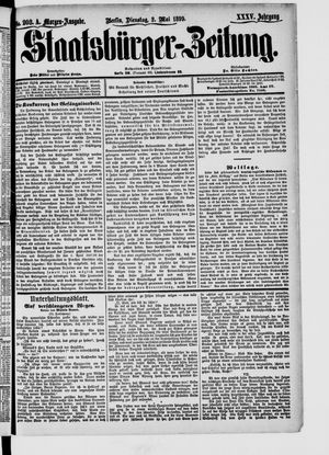 Staatsbürger-Zeitung on May 2, 1899