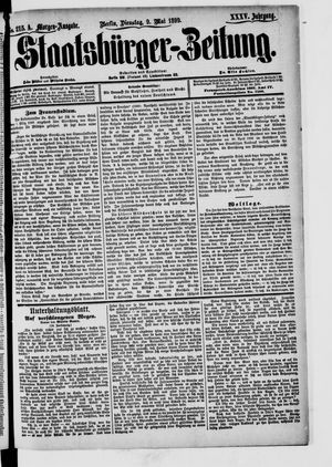 Staatsbürger-Zeitung on May 9, 1899