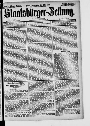 Staatsbürger-Zeitung vom 11.05.1899