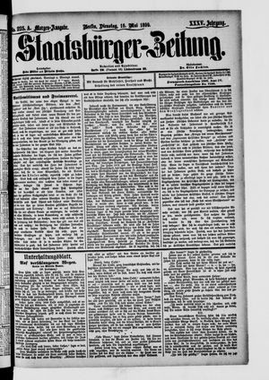 Staatsbürger-Zeitung vom 16.05.1899
