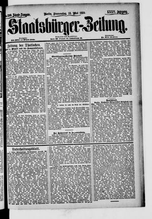 Staatsbürger-Zeitung vom 18.05.1899