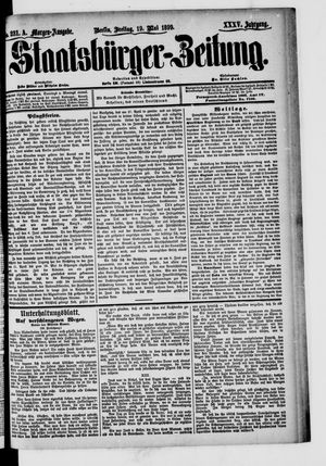 Staatsbürger-Zeitung vom 19.05.1899