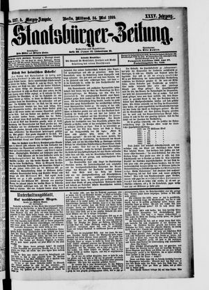 Staatsbürger-Zeitung vom 24.05.1899