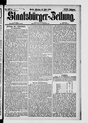 Staatsbürger-Zeitung vom 29.05.1899