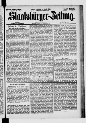Staatsbürger-Zeitung on Jun 2, 1899