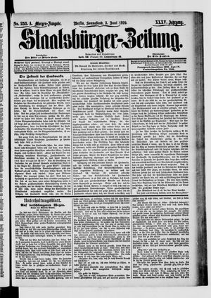 Staatsbürger-Zeitung vom 03.06.1899