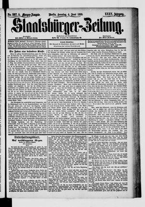 Staatsbürger-Zeitung vom 04.06.1899