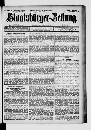 Staatsbürger-Zeitung vom 06.06.1899