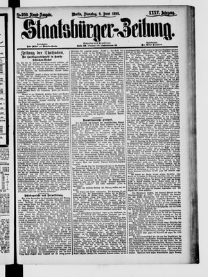 Staatsbürger-Zeitung vom 06.06.1899