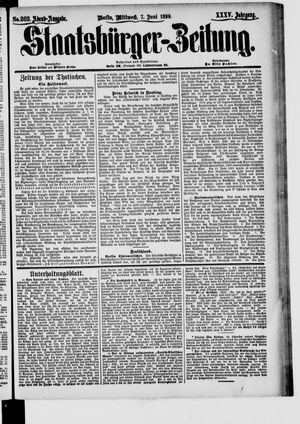 Staatsbürger-Zeitung vom 07.06.1899