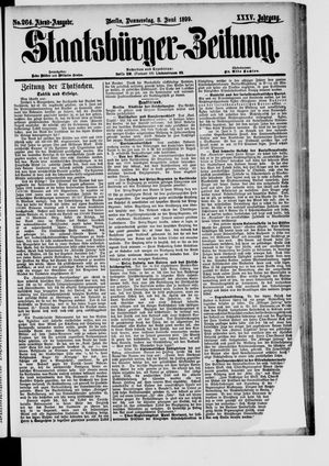 Staatsbürger-Zeitung vom 08.06.1899