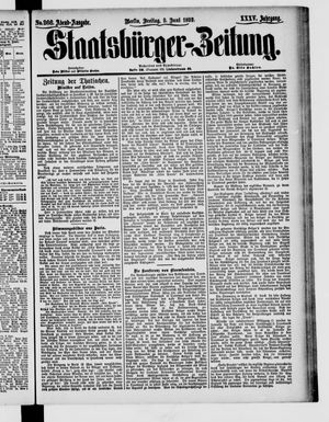 Staatsbürger-Zeitung vom 09.06.1899