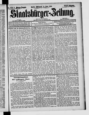 Staatsbürger-Zeitung vom 14.06.1899