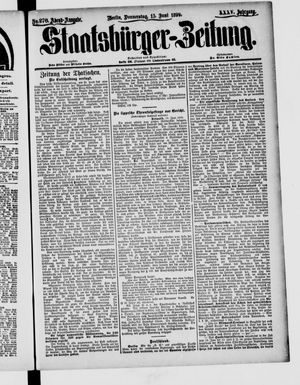 Staatsbürger-Zeitung on Jun 15, 1899