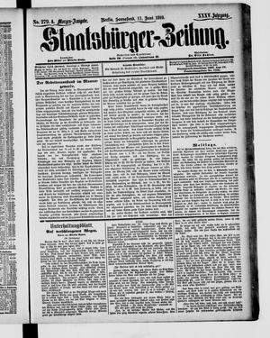 Staatsbürger-Zeitung vom 17.06.1899