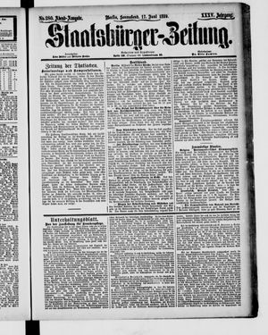 Staatsbürger-Zeitung vom 17.06.1899