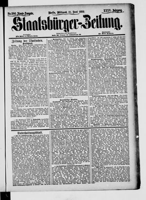 Staatsbürger-Zeitung vom 21.06.1899