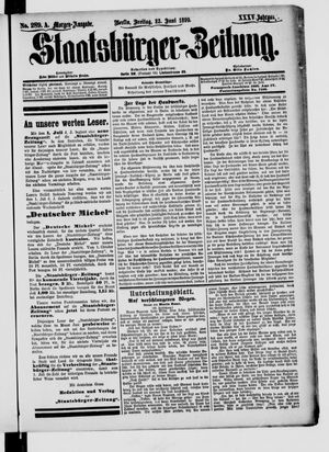 Staatsbürger-Zeitung on Jun 23, 1899