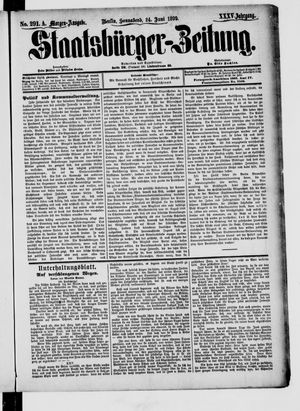 Staatsbürger-Zeitung on Jun 24, 1899