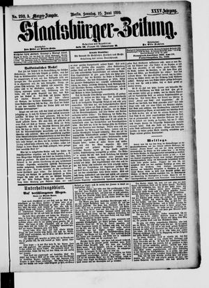 Staatsbürger-Zeitung vom 25.06.1899