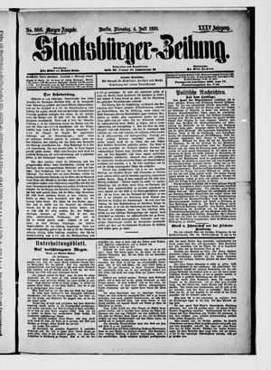 Staatsbürger-Zeitung on Jul 4, 1899