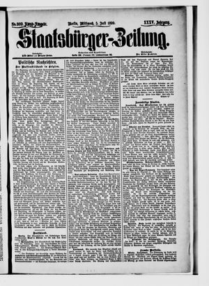 Staatsbürger-Zeitung on Jul 5, 1899