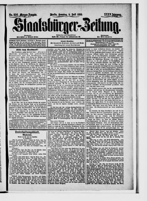 Staatsbürger-Zeitung on Jul 9, 1899