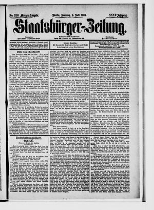 Staatsbürger-Zeitung vom 09.07.1899