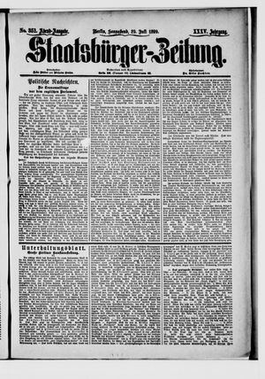 Staatsbürger-Zeitung vom 29.07.1899