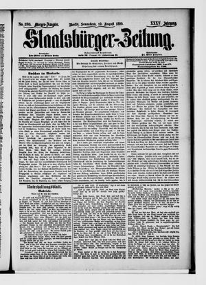 Staatsbürger-Zeitung vom 19.08.1899