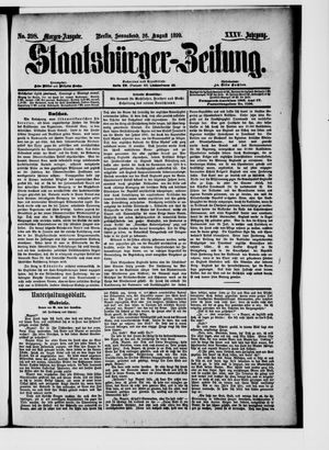 Staatsbürger-Zeitung vom 26.08.1899