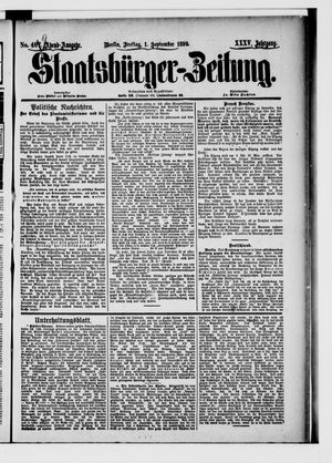 Staatsbürger-Zeitung vom 01.09.1899