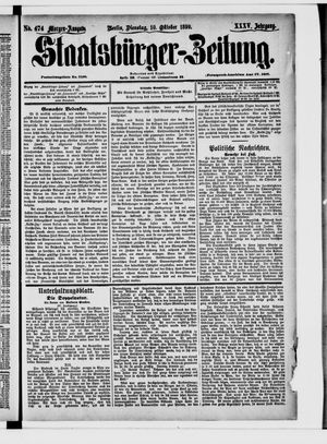 Staatsbürger-Zeitung vom 10.10.1899