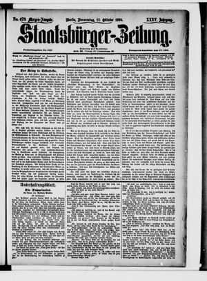 Staatsbürger-Zeitung on Oct 12, 1899